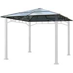 Toolport Pavillondächer aus Polycarbonat UV-beständig 3x3 