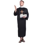 Schwarze Mönch-Kostüme aus Polyester für Damen Einheitsgröße 