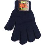 Marineblaue Fingerlose Handschuhe & Halbfinger-Handschuhe aus Acryl für Damen für den für den Winter 