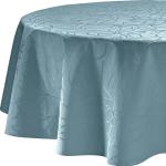 Blaue ovale Tischdecken schmutzabweisend 