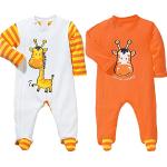 Orange Baby Butt Kinderschlafanzüge & Kinderpyjamas für Babys Größe 92 2-teilig 