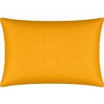 Gelbe bügelfreie Bettwäsche mit Reißverschluss 40x60 