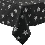 Schwarze Sterne Erwin Müller Weihnachtstischdecken aus Textil 
