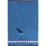 Blaue Erwin Müller Kinderhandtücher mit Hai-Motiv aus Spitze 50x70 