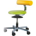 Ergonomische Bürostühle & orthopädische Bürostühle  aus Kunstleder mit Rollen 