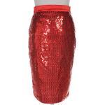 Rote ESCADA Festliche Röcke aus Wolle für Damen Größe L 