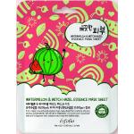 Blatt Tuchmasken 25 ml mit Melone ohne Tierversuche 1-teilig 