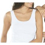 Weiße ESGE Bio Nachhaltige Damenträgerhemden & Damenachselhemden aus Kunstfaser Größe XL 2-teilig 
