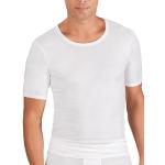 Weiße Halblangärmelige ESGE Feinripp-Unterhemden für Herren 5-teilig 