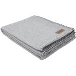Silberne Moderne Eskimo Decken aus Textil 130x180 