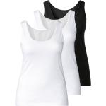 Schwarze Esmara Damenträgerhemden & Damenachselhemden aus Baumwolle Größe XL 