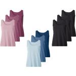 Marineblaue Esmara Damenträgerhemden & Damenachselhemden aus Baumwolle Größe XS 3-teilig 