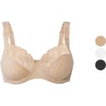 Nudefarbene Bestickte Esmara BHs & Büstenhalter aus Polyamid in 95D mit Bügel für Damen 