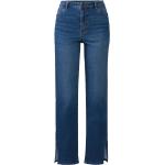 esmara® Damen Jeans Skinny fit High Waist mit Schlitz (34, dark blue denim)