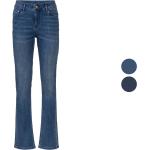 Dunkelblaue Esmara Straight Leg Jeans aus Denim für Damen 