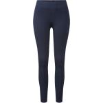 Marineblaue Jeggings & Jeans-Leggings aus Leder für Damen Größe S 