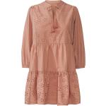 Aprikose Bestickte Esmara Kleider mit Lochstickerei aus Baumwolle für Damen Größe XS 