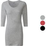 Reduzierte Graue Esmara Longshirts aus Baumwolle enganliegend für Damen Größe XS für den für den Frühling 