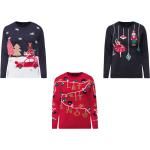 esmara Damen Pullover mit weihnachtlichen Motiven