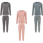 Dunkelgraue Esmara Damenschlafanzüge & Damenpyjamas aus Baumwolle Größe XS 
