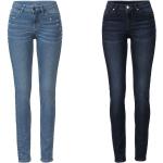 Hellblaue Esmara Skinny Jeans mit Perlen aus Denim für Damen 