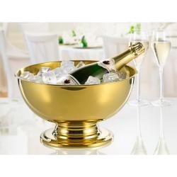 Esmeyer Champagnerschale Edelstahl ca. 5l Fassungsvermögen, gold - B-Ware sehr gut