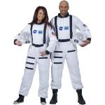 Weiße Funny Fashion Astronauten-Kostüme aus Polyester für Kinder 