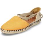 Reduzierte Gelbe Grand Step Shoes Nachhaltige Damenespadrilles in Normalweite aus Leder Gefüttert Größe 39 für den für den Sommer 