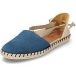 Blaue Grand Step Shoes Nachhaltige Damenespadrilles in Normalweite aus Leder Gefüttert Größe 36 für den für den Sommer 