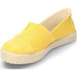 Gelbe Grand Step Shoes Vegane Bio Nachhaltige Damenespadrilles in Normalweite mit herausnehmbarem Fußbett Größe 42 