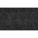Esposa FUßMATTE Dune Waves dark grey, Dunkelgrau, Wellen, rechteckig, 60x90 cm, Made in EU, rutschfest, für Fußbodenheizung geeignet, lichtunempfindlich, Teppiche & Böden, Fuß & Stufenmatten, Fußmatten