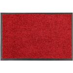 Rote Unifarbene Esposa Rechteckige Stufenmatten & Stufenteppiche aus Textil 