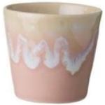 Espresso cup Gres 10 cl 6.5 x 6 cm Pink ceramic