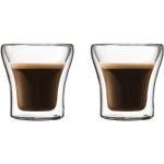 Bodum Assam Espressogläser aus Glas doppelwandig 2-teilig 
