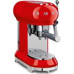 Reduzierte Rote smeg Kaffeemaschinen & Espressomaschinen aus Edelstahl 
