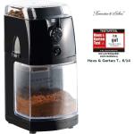 Espressomühle: Elektrische Kaffeemühle mit hochwertigem Scheibenmahlwerk NEU
