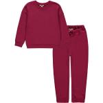 Reduzierte Pinke Unifarbene Esprit Rundhals-Ausschnitt Kindersweatshirts aus Baumwolle für Jungen Größe 122 
