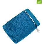 Reduzierte Blaue Esprit Waschhandschuhe aus Baumwolle 16x22 6-teilig 
