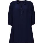 Reduzierte Marineblaue Elegante Esprit Mini Kleider A-Linie aus Viskose für Damen Größe XL 