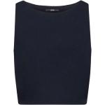 Reduzierte Marineblaue Esprit Cropped Shirts aus Polyester Cropped für Damen Größe M 