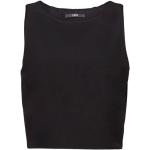 Reduzierte Schwarze Esprit Cropped Shirts aus Polyester Cropped für Damen Größe L 