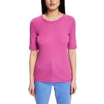 Pinke Halblangärmelige Esprit T-Shirts aus Jersey für Damen Größe M 