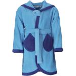 Blaue Esprit Kinderbademäntel mit Kapuze aus Baumwolle Größe 134 