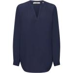 Marineblaue Esprit V-Ausschnitt Blusenshirts & Schlusen für Damen 