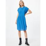 Reduzierte Blaue Unifarbene Casual Esprit Midi Midikleider & knielange Kleider aus Viskose für Damen 