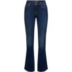 Blaue Esprit Bootcut Jeans aus Denim für Damen Weite 28, Länge 30 