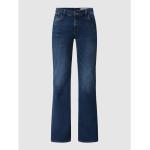 Dunkelblaue Esprit Bio Bootcut Jeans aus Baumwolle für Damen Weite 29, Länge 30 
