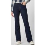 Reduzierte Dunkelblaue Esprit Bootcut Jeans aus Baumwolle für Damen Größe XS Weite 26, Länge 32 