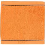 Orange Moderne Esprit Seiflappen aus Baumwolle 30x30 
