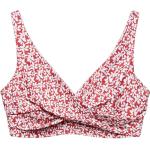 Rote Esprit Bikini-Tops mit Meer-Motiv für Damen Größe L 